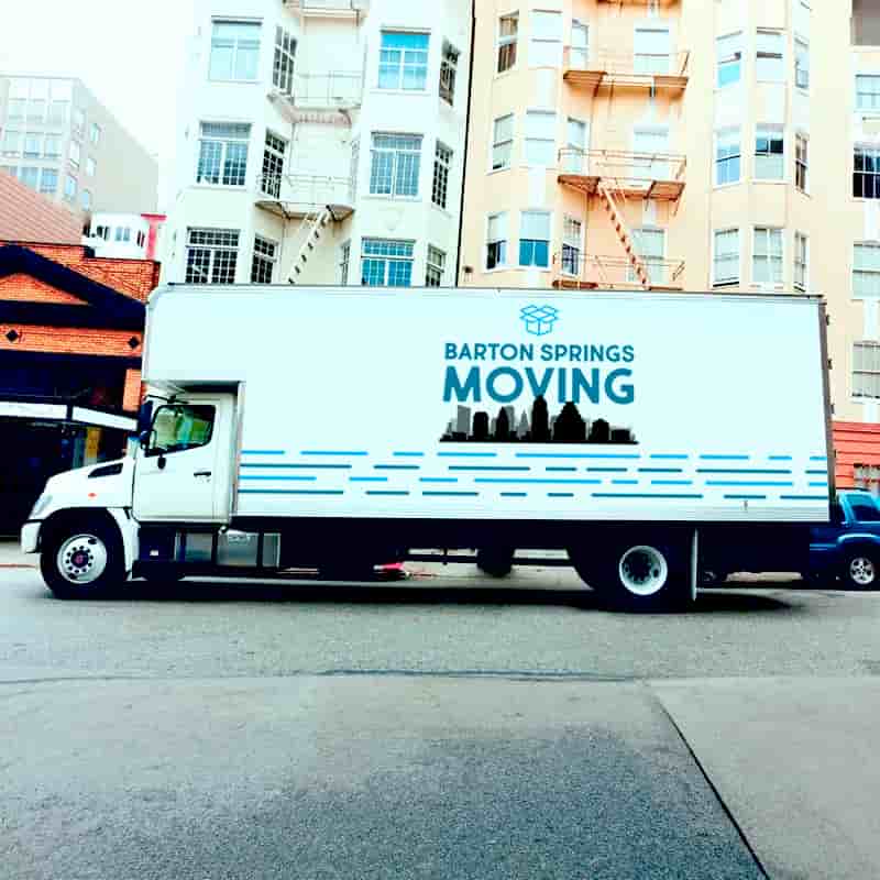 Barton Springs Moving logo