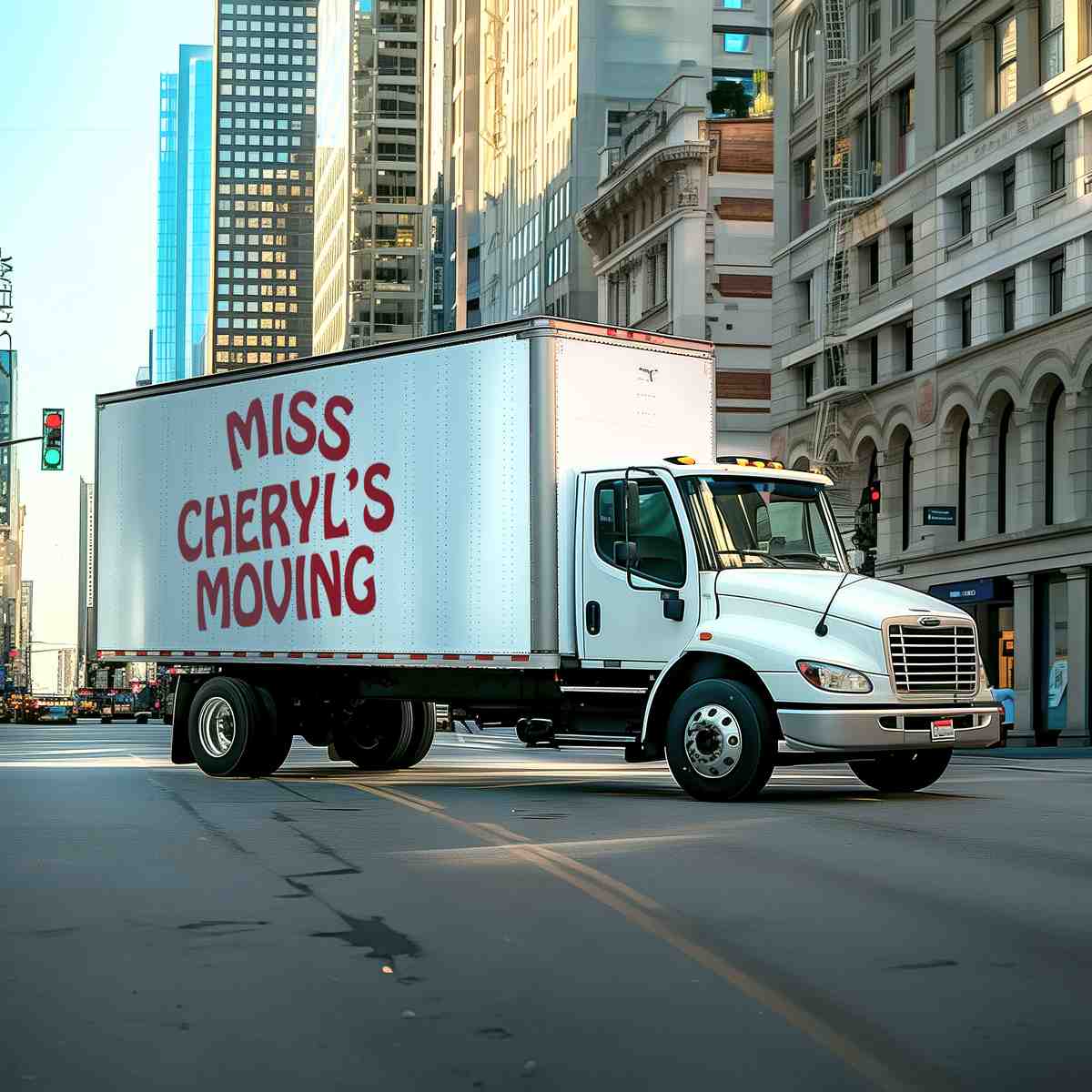 Miss Cheryl's Moving logo