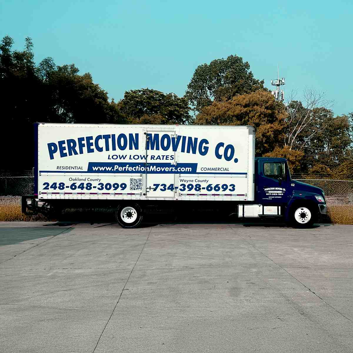 Perfection Moving Co. logo