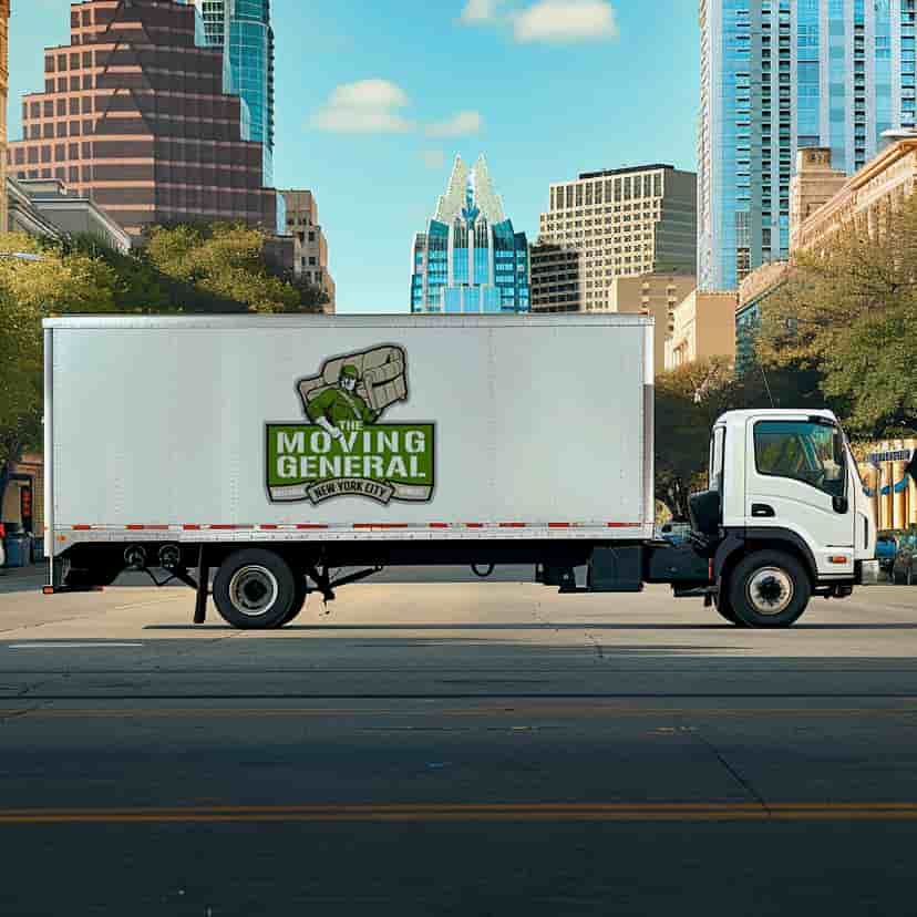 The Moving General logo