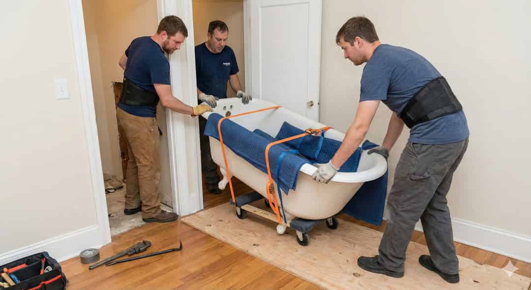 How to Move a Bathtub