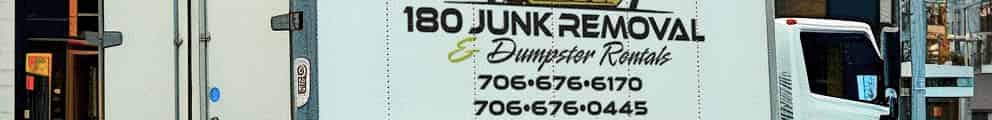 180 Junk Removal Dumpster Rentals logo