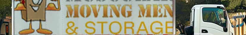 Muscular Moving Men and Storage logo