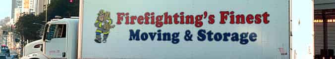 Firefighting's Finest Moving and Storage logo