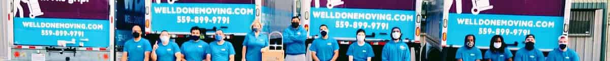 Well Done Moving Inc logo