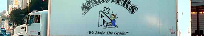 A+ Moving Services  logo