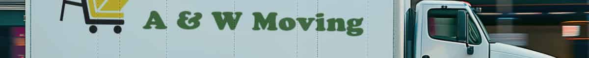 A W Moving logo