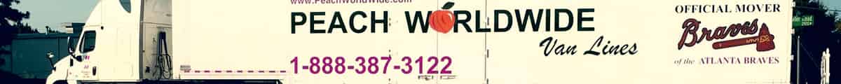 Atlanta Peach Movers logo