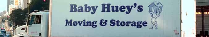 Baby Huey's Moving logo
