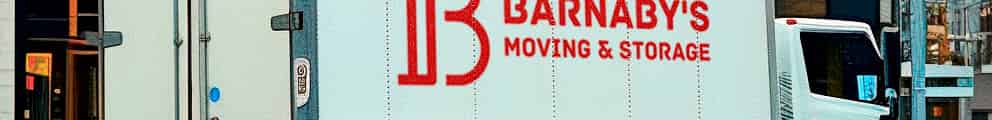BARNABY'S MOVING & STORAGE logo