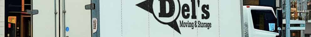 Del's Moving logo