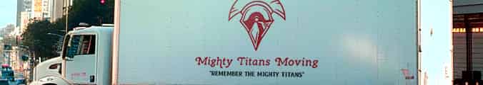 Mighty Titans Moving logo