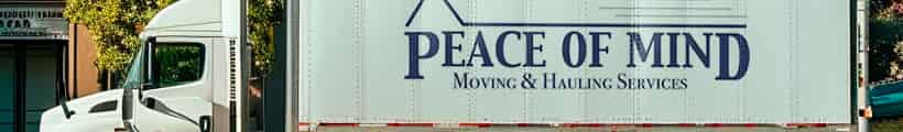 Peace Of Mind Moving And Hauling Services  logo