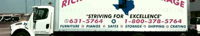 Rick's Moving & Storage logo