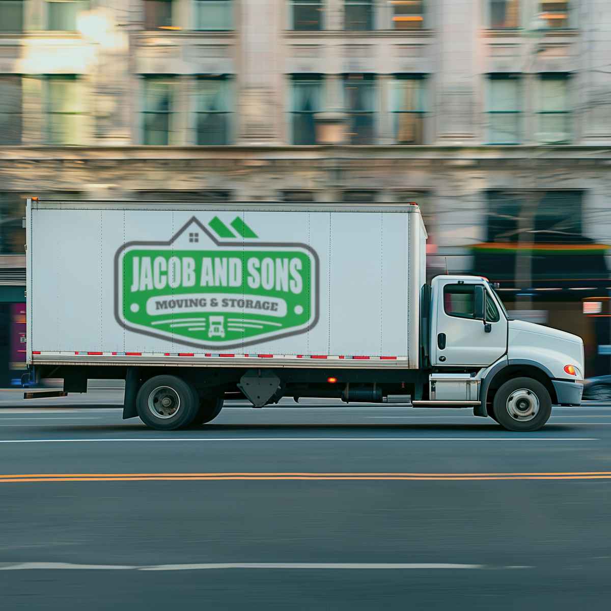 Jacob And Sons Moving And Storage logo (JAS)