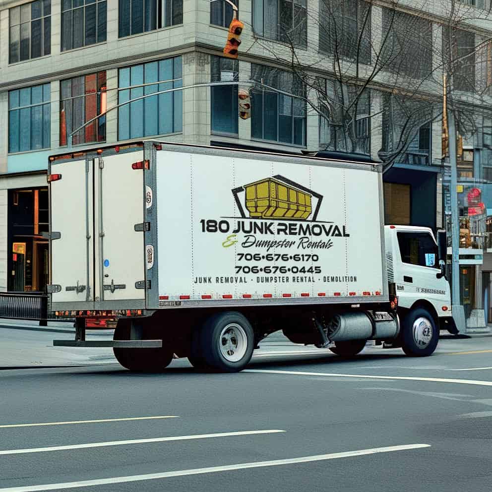 180 Junk Removal Dumpster Rentals logo (1JR)