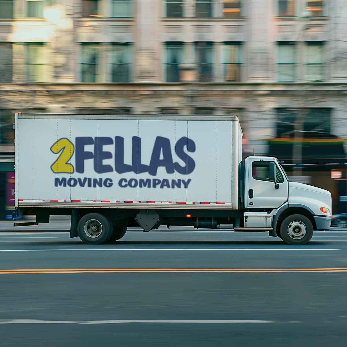 2Fellas Moving Company logo (2MC)