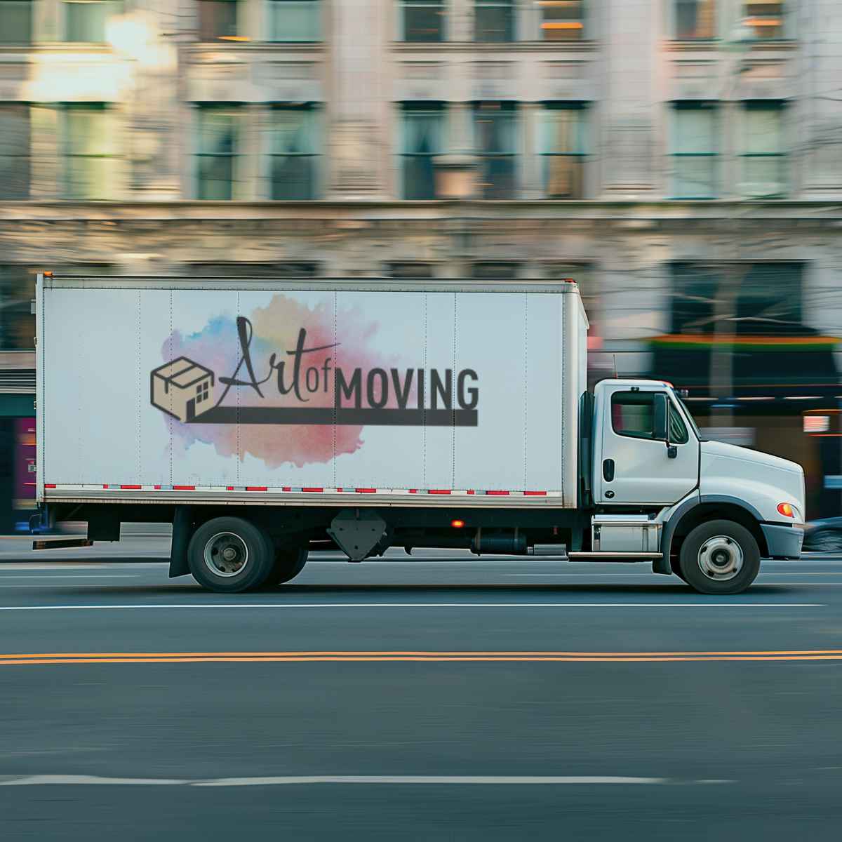 Art of Moving logo (AOM)