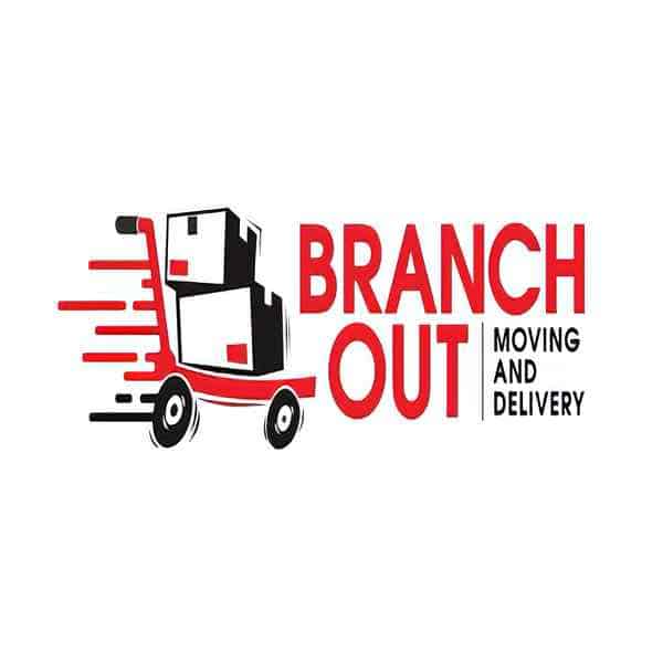 Branch Out Moving And Delivery logo (BOM)