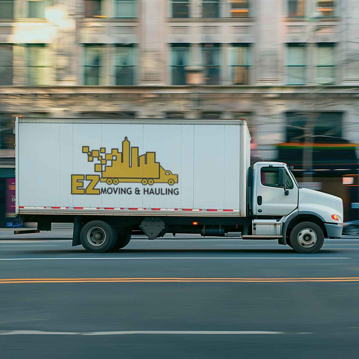 Ez Moving and Hauling logo (EMA)