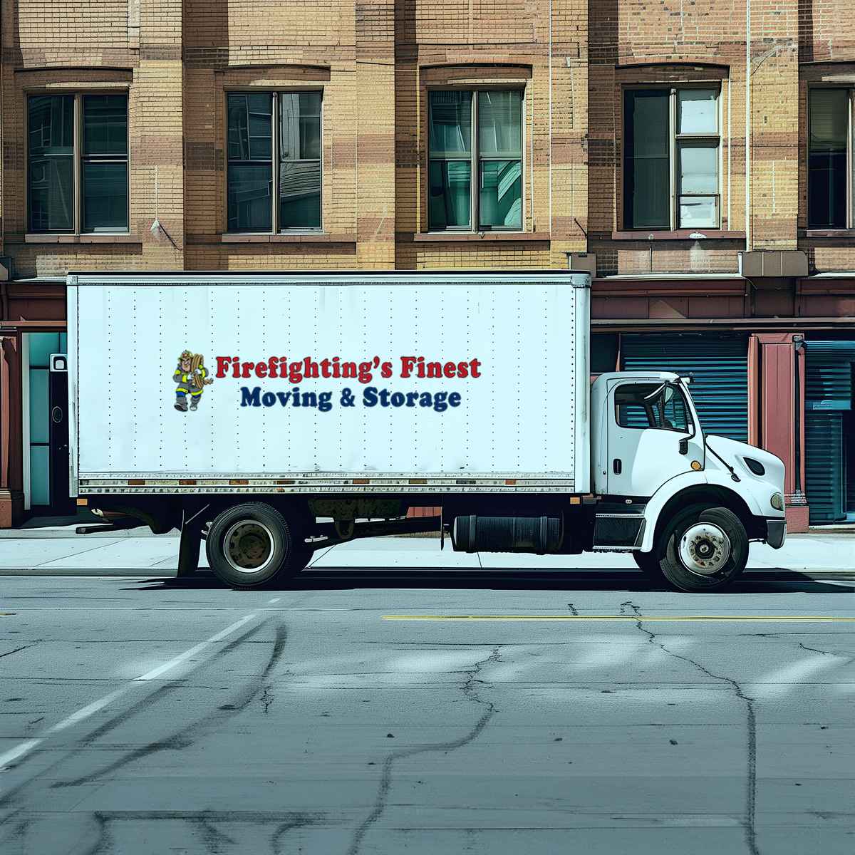 Firefighting's Finest Moving and Storage logo (FFM)