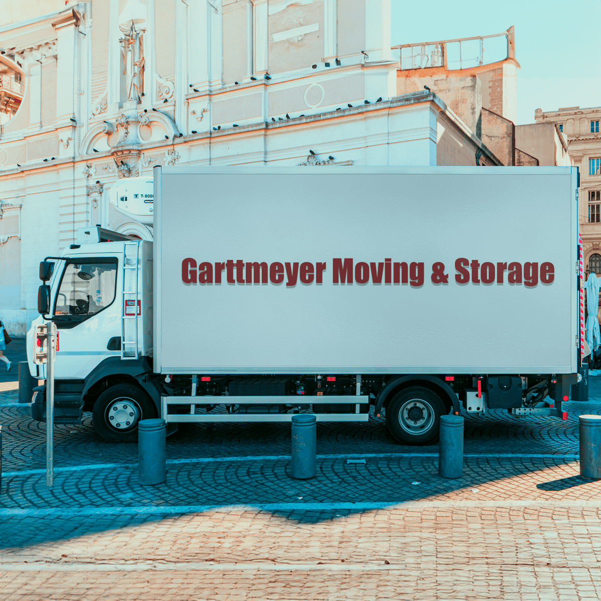 Garttmeyer Moving Storage logo (GMS)