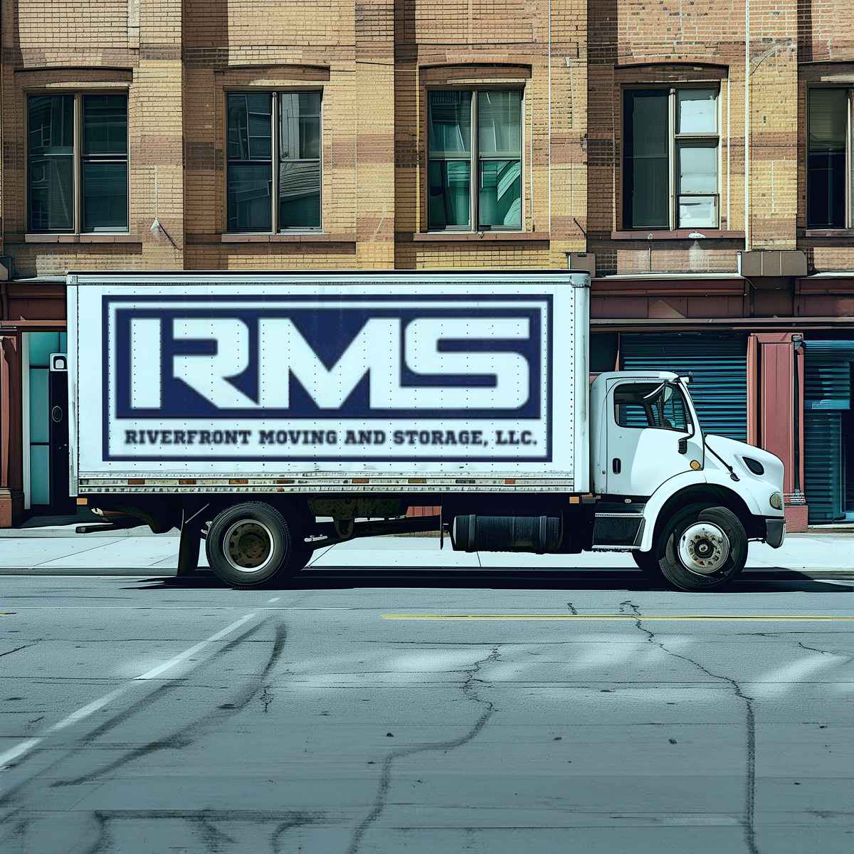 Riverfront Moving And Storage logo (RMA)
