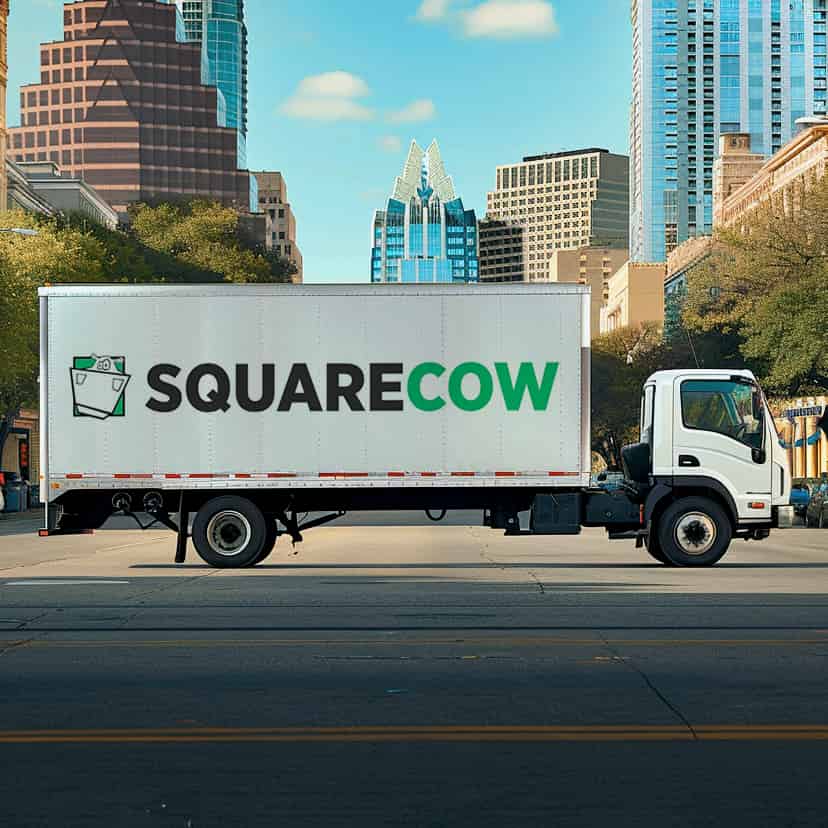 Square Cow logo (SC)