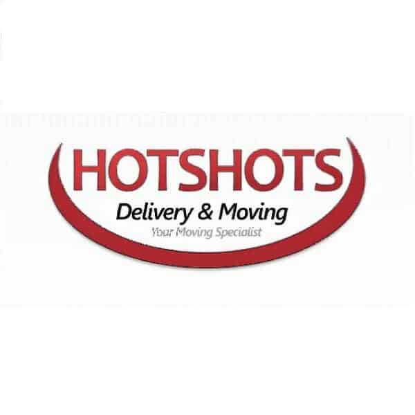 HotShots Delivery and Moving logo (HDA)
