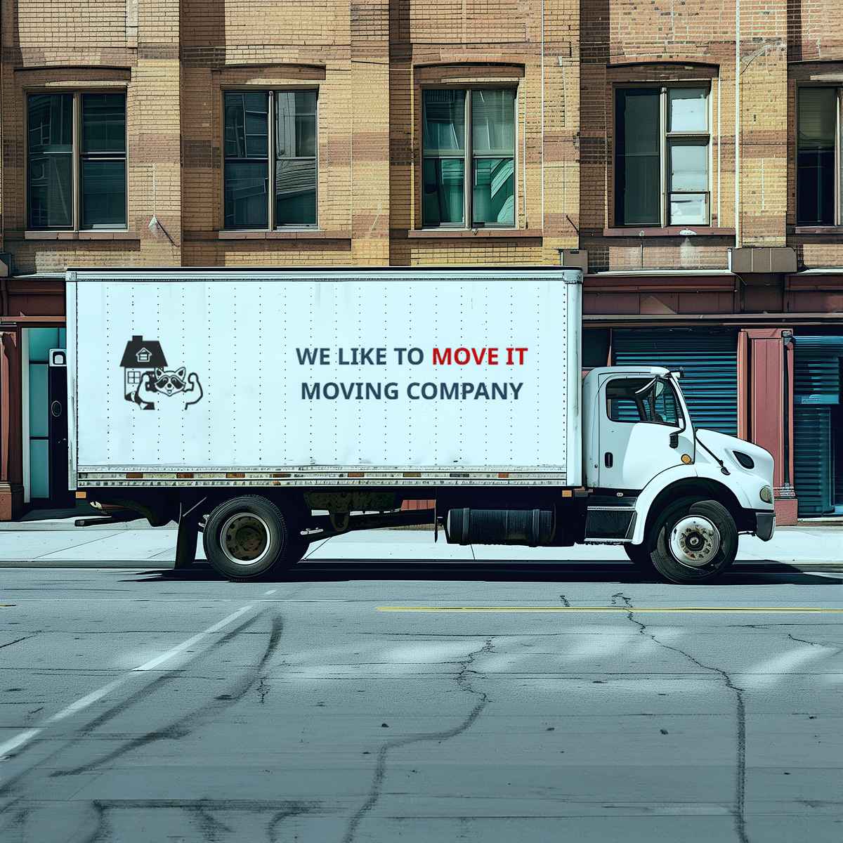 We Like to Move It Movers Moving logo (WLT)