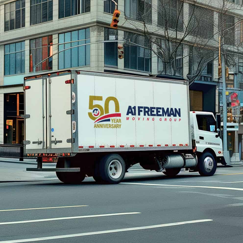 A 1 Freeman Moving Group logo (A1F)