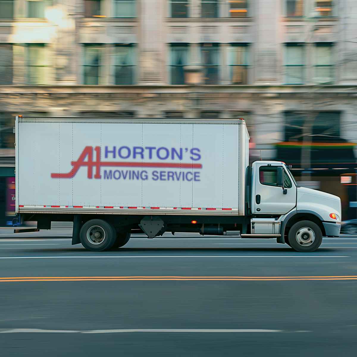 A 1 Hortons Moving Service logo (A1H)