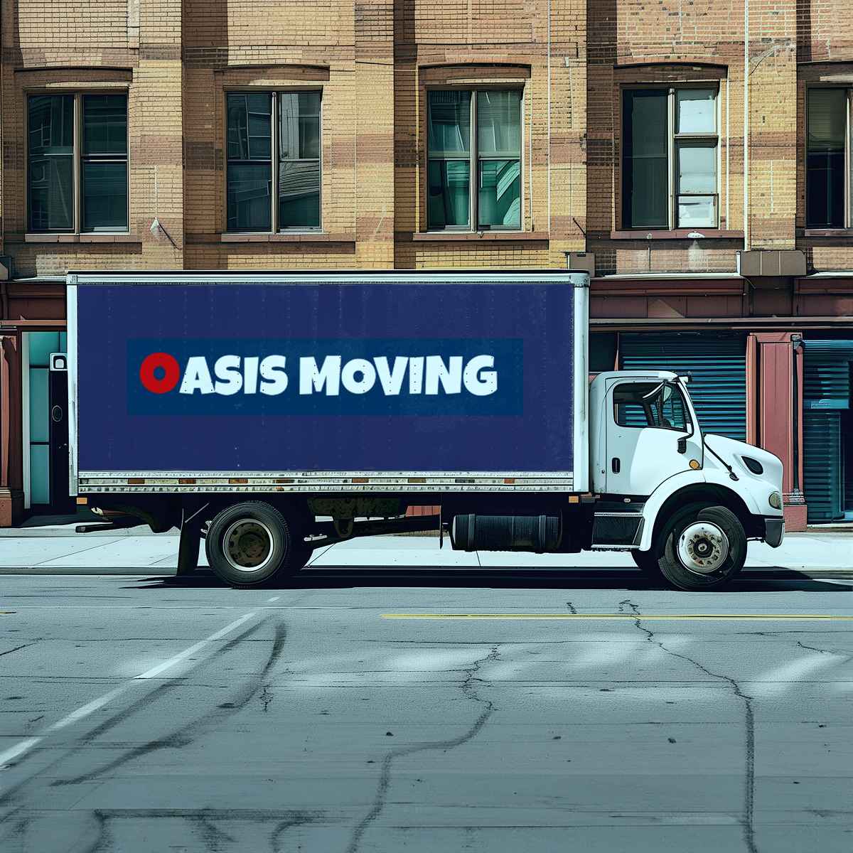 Aaa Oasis Moving Storage logo (AOM)
