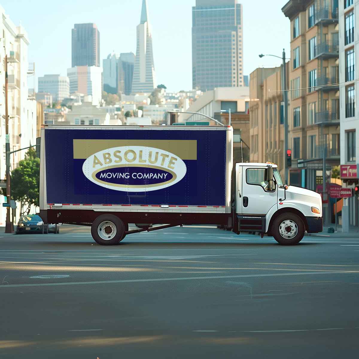 Absolute Moving Company logo (AMC)