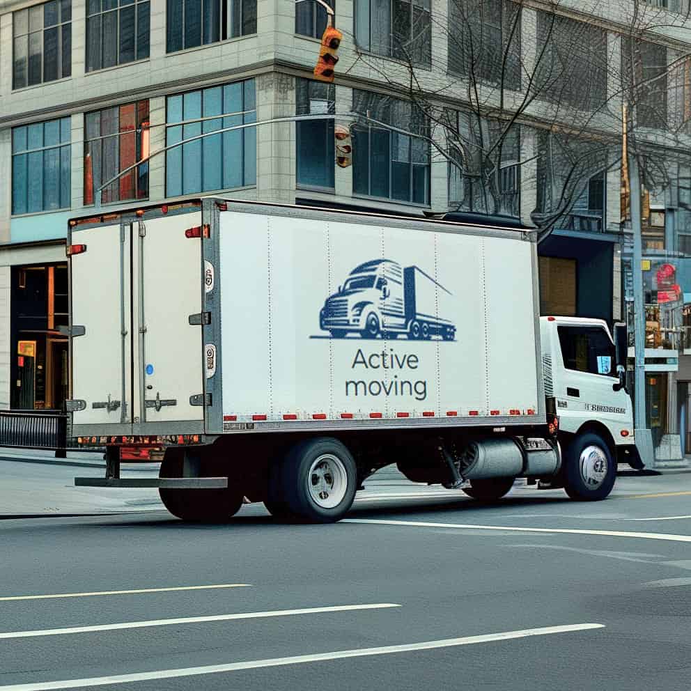 Active Moving logo (AM)