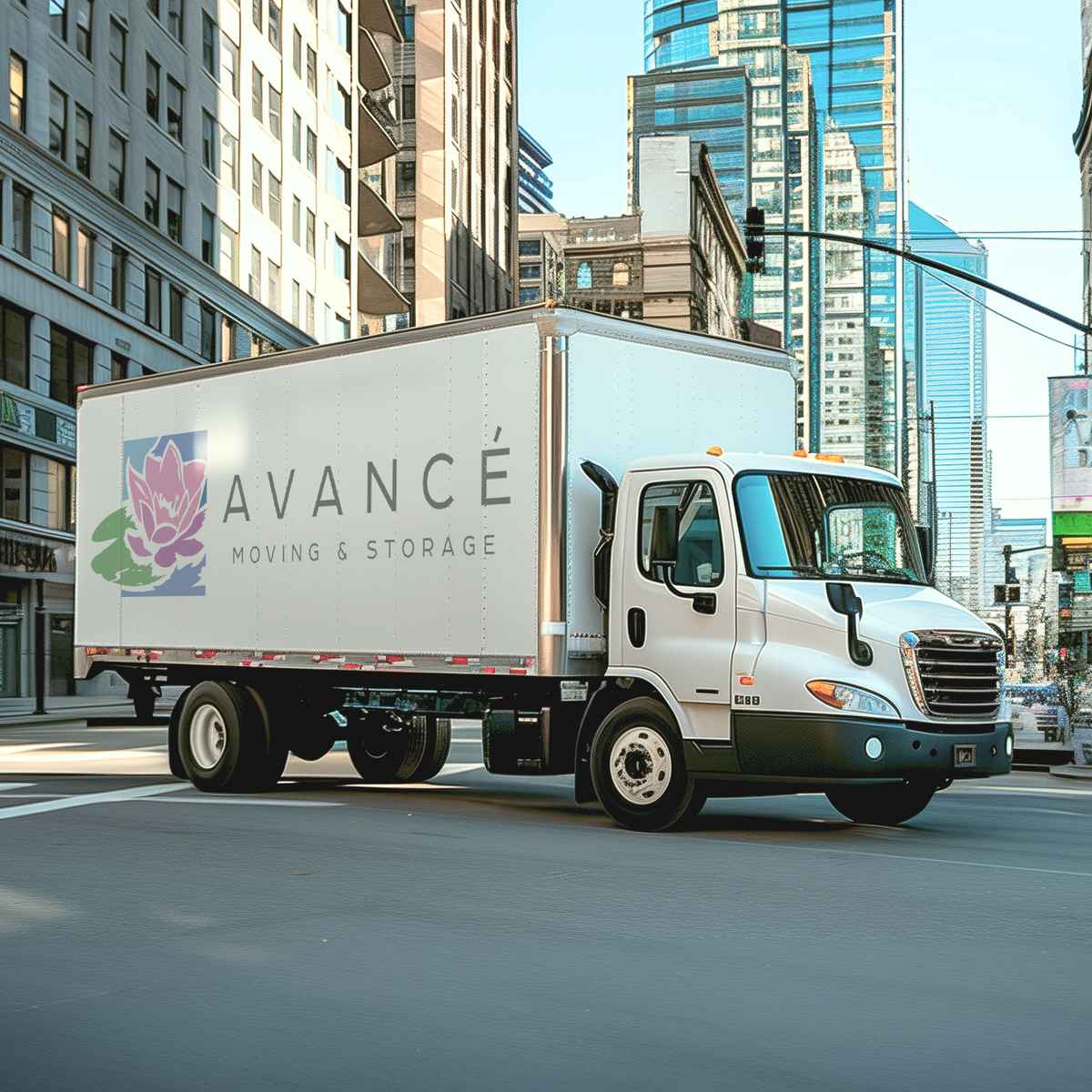 Avance Upscale Moving Storage logo (AUM)