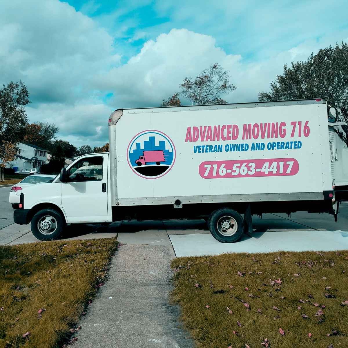 Advanced Moving 716 logo (AM7)