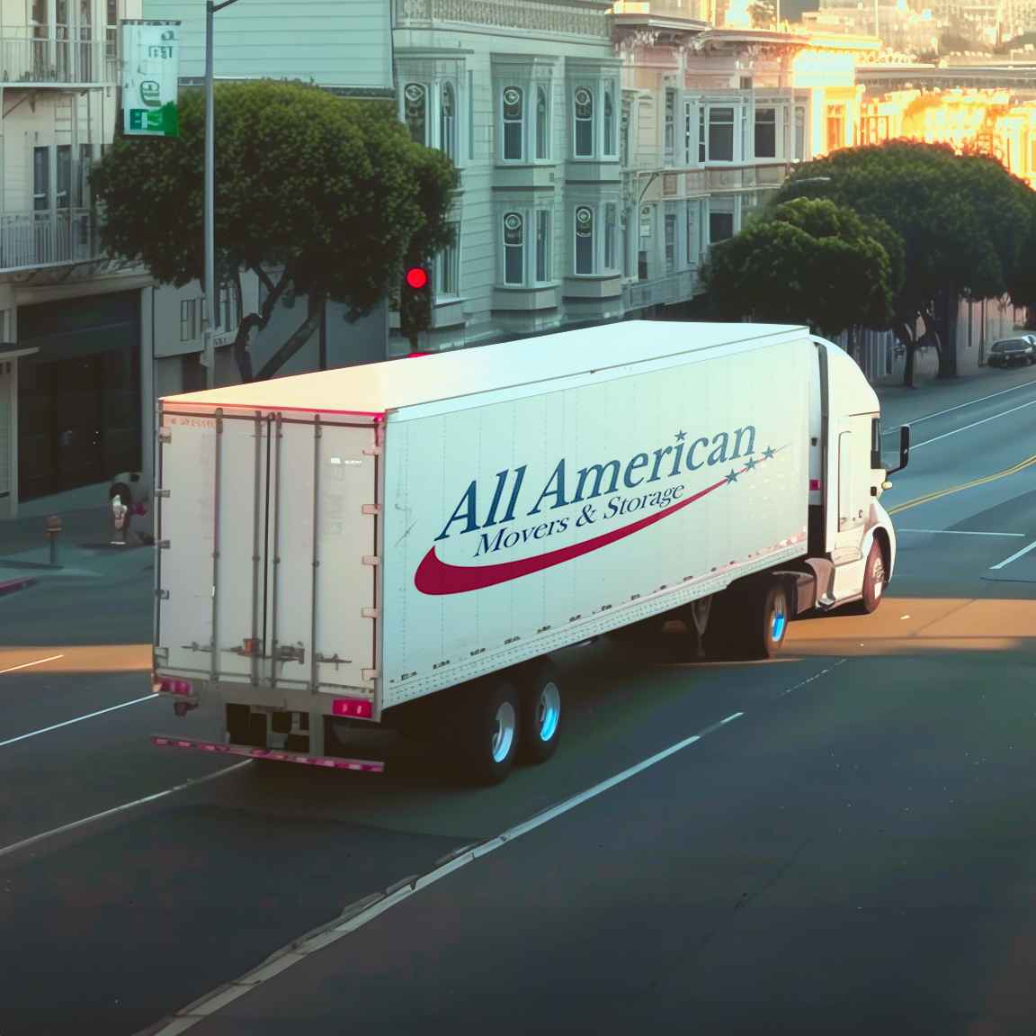 All American Movers And Storage logo (AAM)