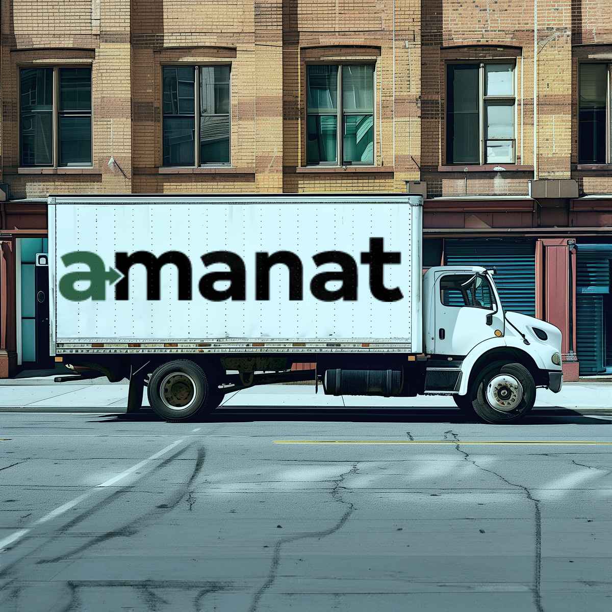 Amanat Moving & Storage logo (AM&)