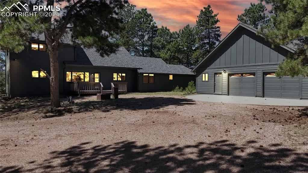a home in the pines of lake ta