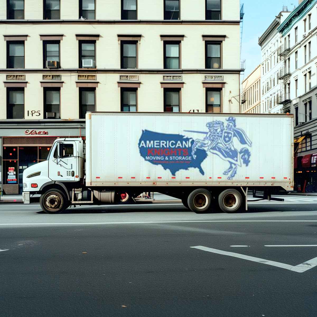 American Knights Moving Ohio logo (AKM)