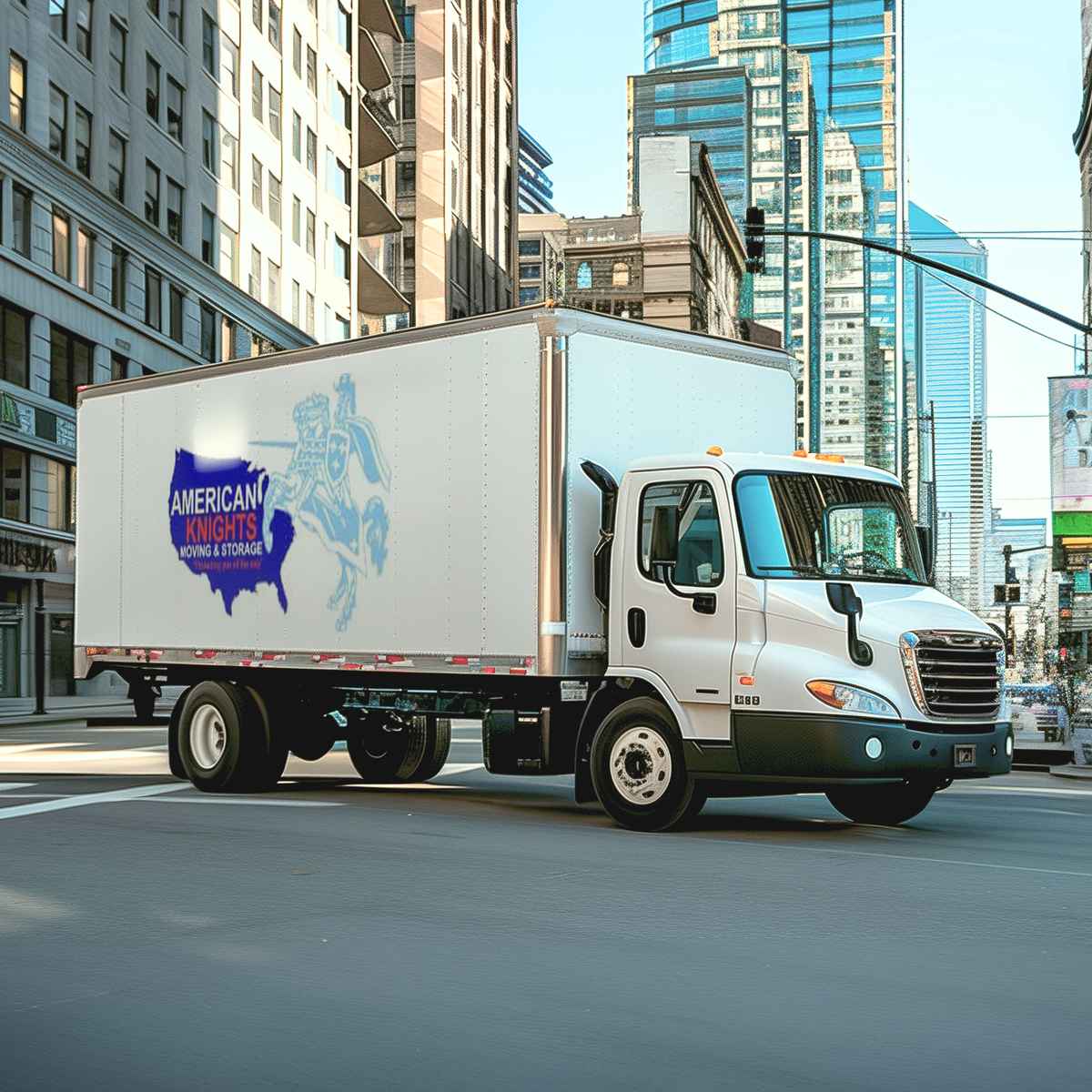 American Knights Moving logo (AKM)