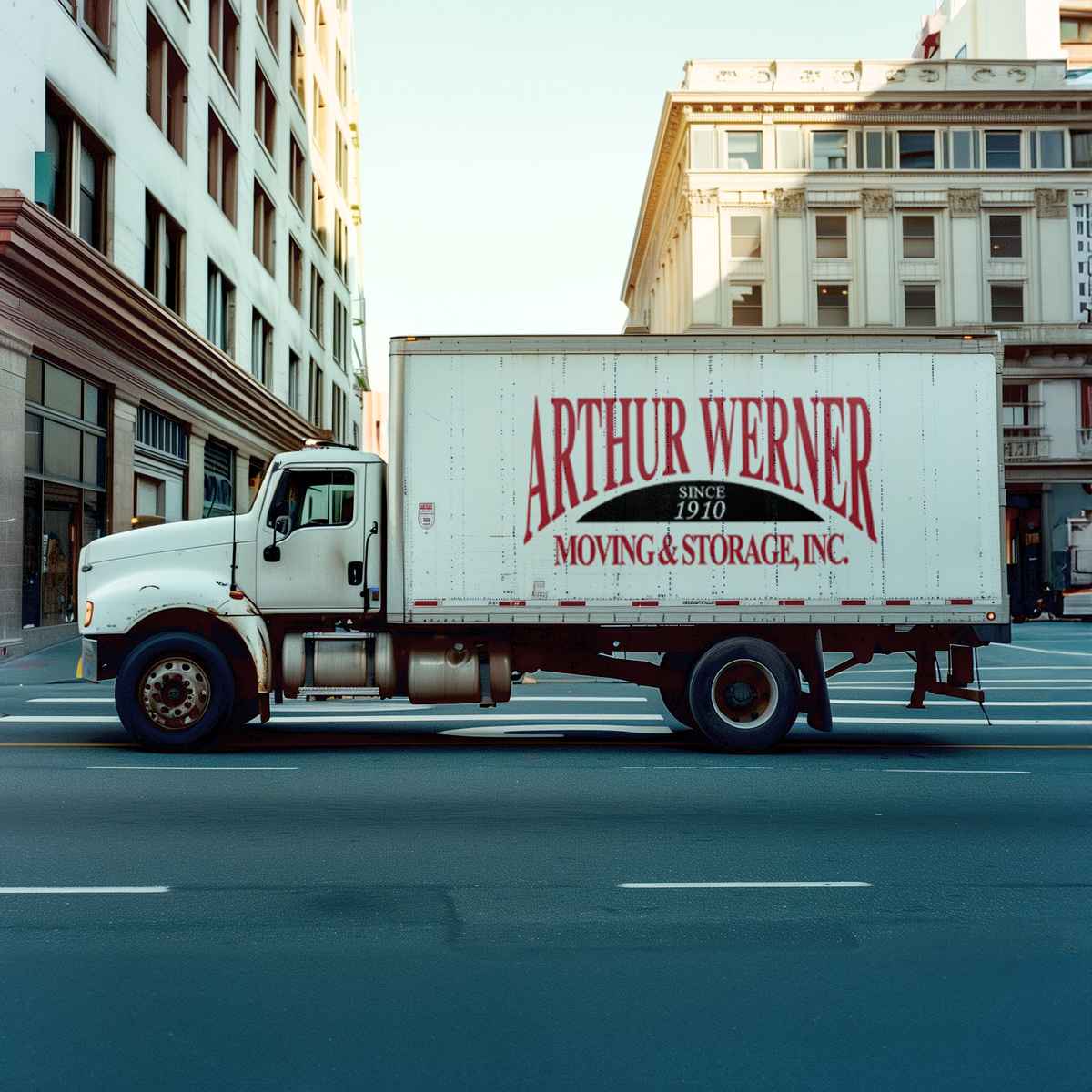 Arthur Werner Moving Storage logo (AWM)