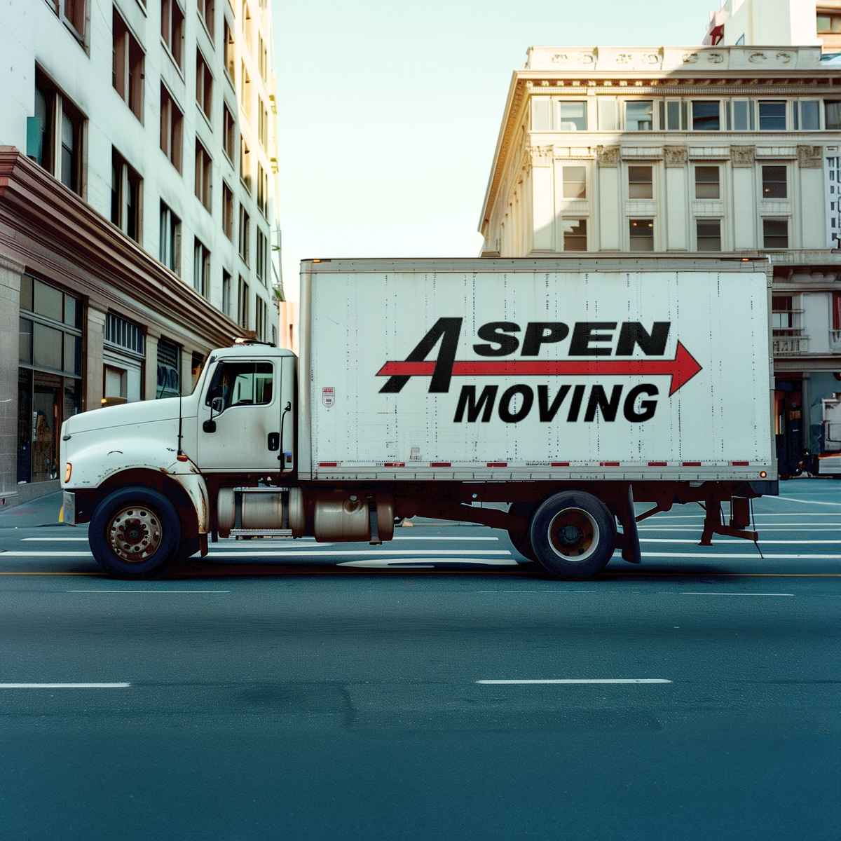 Aspen Moving logo (AM)