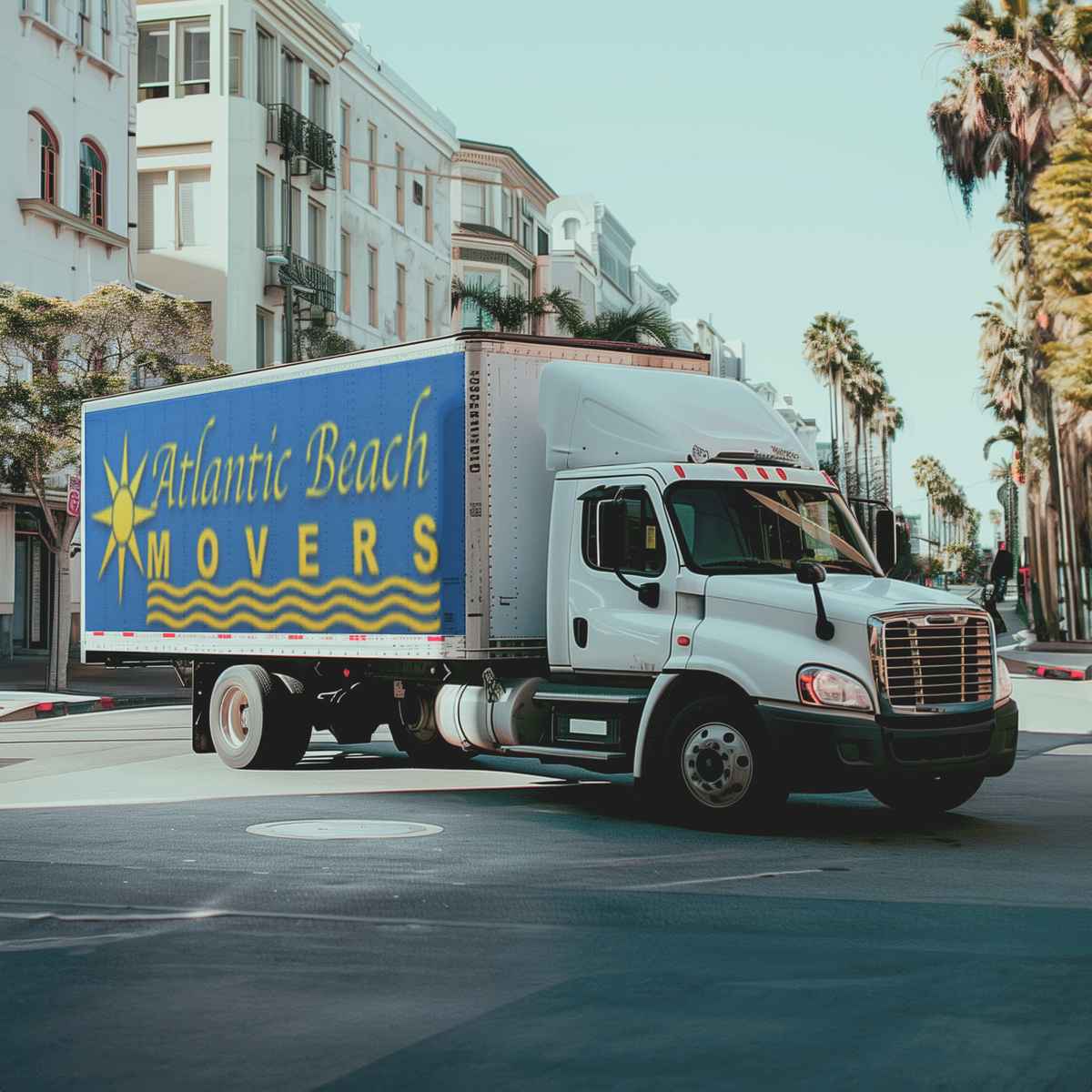 Atlantic Beach Movers logo (ABM)