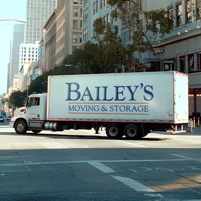 Bailey's Moving and Storage logo (BMA)