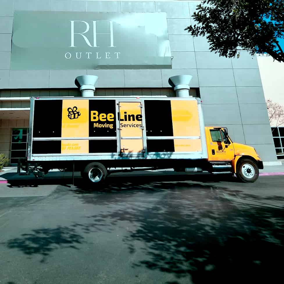Beeline Moving logo (BM)