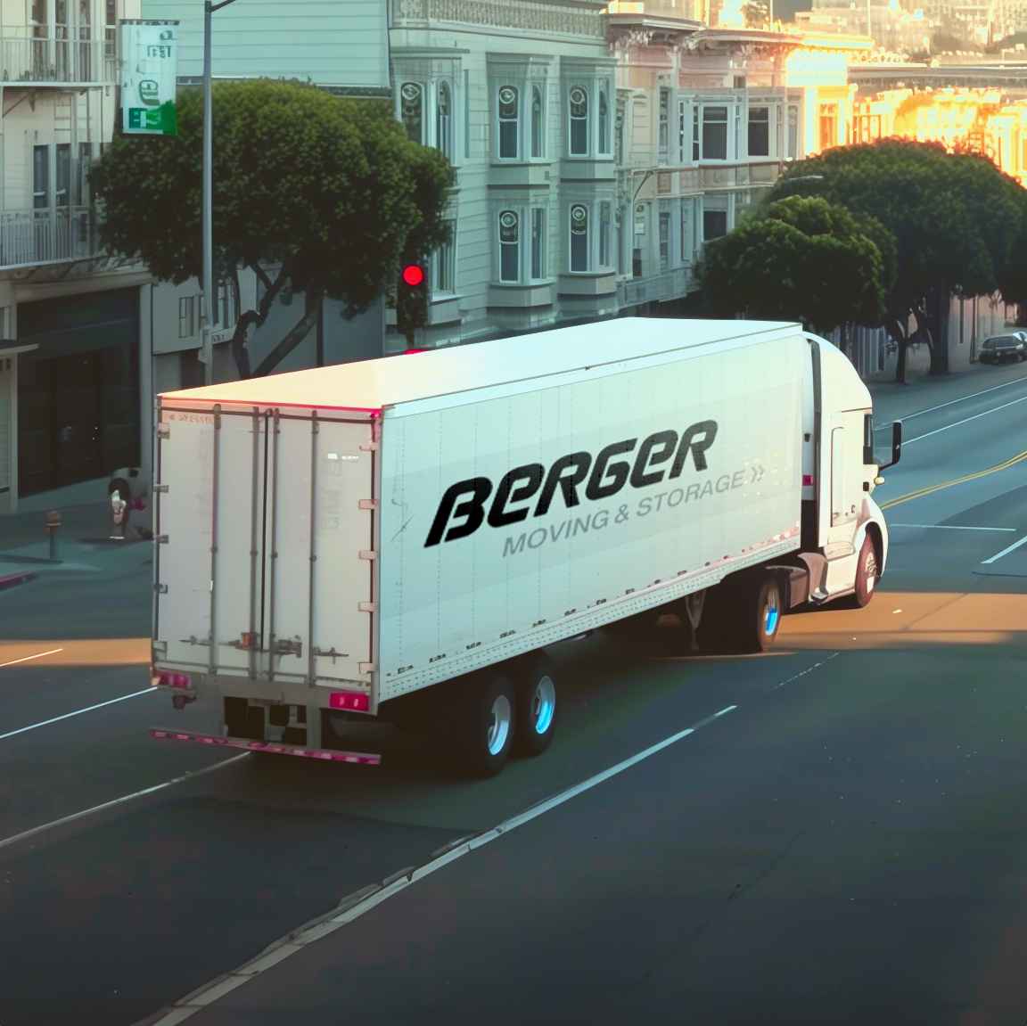 Berger Moving & Storage logo (BM&)