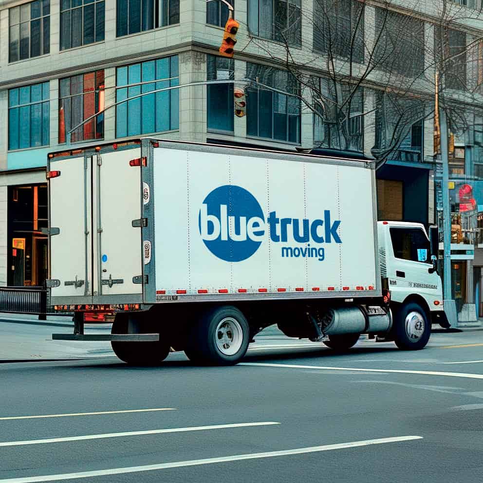 Blue Truck Moving