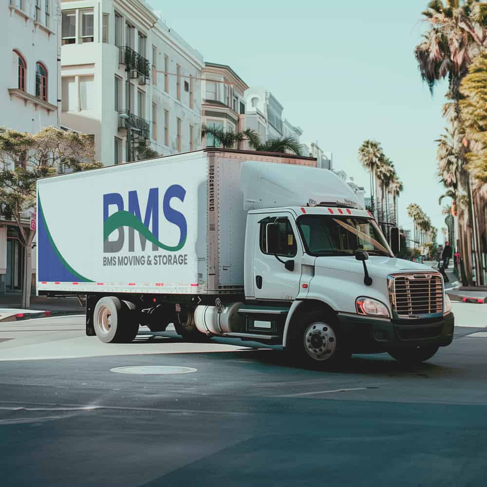 BMS Moving & Storage logo (BM&)